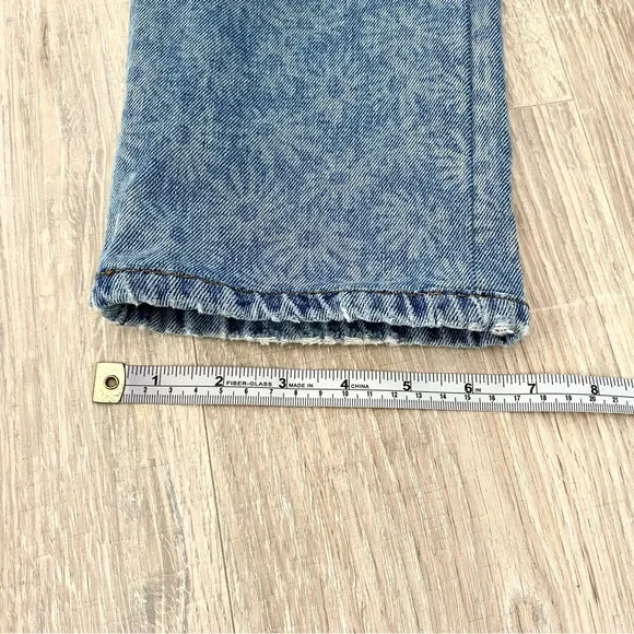 ReDone Levi’s Collection 70s Indigo Daisy Straight Denim Jeans Sz 27